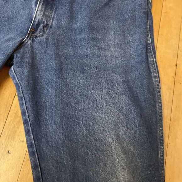 Saddle King Vintage Blue Jeans Men’s 42x34 Made In USA Regular Wash - Picture 11 of 16